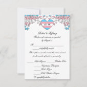 Transgender Pride Wedding RSVP met maaltijdopties (Voorkant)
