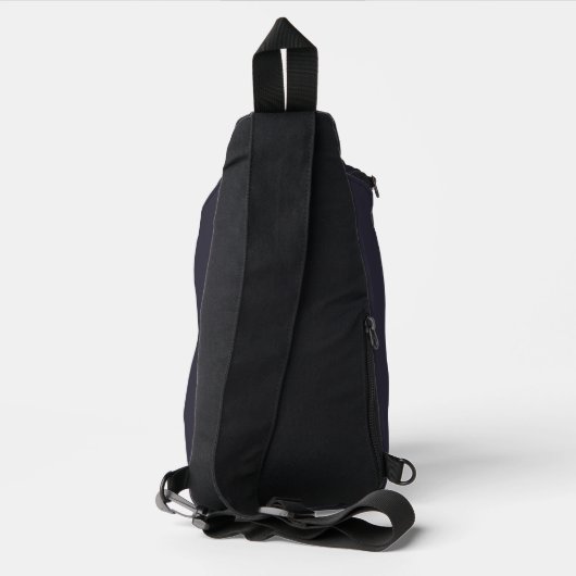 Transgender pride wereldkaart sling bag (Achterkant)