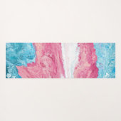 Transgender Pride | Yoga Mat (Achterkant (horizontaal))