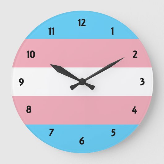 Transgender Prioriteit Grote Klok (Voorkant)