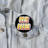 Transgender Pronouns He/Him Button (In situ)