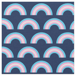 Transgender Rainbow Blue Roze White Stof