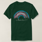Transgender Rainbow Human Trans Pride LGBT T-shirt (Design voorkant)