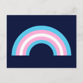 Transgender Rainbow Pride Flag Briefkaart (Voorkant)
