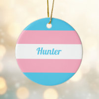 Transgender Rainbow Schattige Gepersonaliseerde Ke