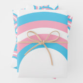 Transgender-regenboog Inpakpapier Vel (In situ)