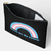 Transgender regenboog trots etui (Open)