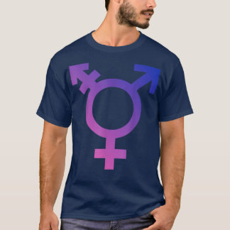 Transgender Symbol Genderqueer Genderseksisme T-sh T-shirt