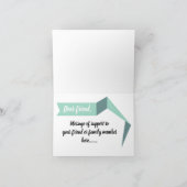 Transgender symbool wenskaart kaart (Binnen)