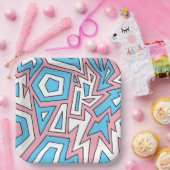 Transgender Trans Pride Modern Geometrisch Abstrac Papieren Bordje (Feest)