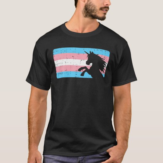 Transgender Transexual Pride LG T-shirt (Voorkant)