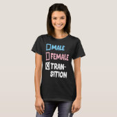 Transgender Transition T-shirt (Voorkant volledig)