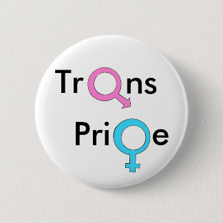 Transgender/transseksuele geaardheid ronde button 5,7 cm