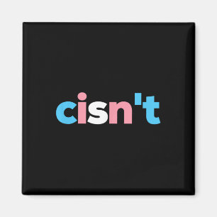 Transgender trots Cisnt - Lgbtq Trans Vlag - Grapp Magneet