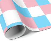 Transgender trots kleuren Inpakpapier (Rol Hoek)