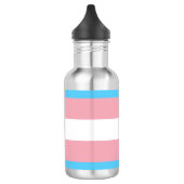 Transgender trots roestvrijstalen waterfles (Links)