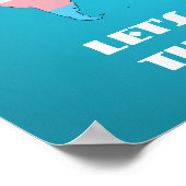 Transgender trots wereldkaart poster (Hoek)