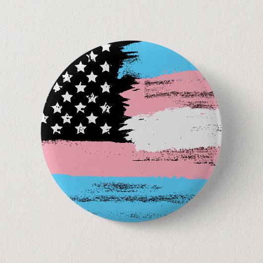 Transgender USA Flag | Button (Voorkant)