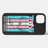 Transgender. Uw mening is niet nodig. Case-Mate iPhone Case (Achterkant (horizontaal))