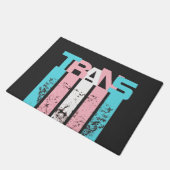 Transgender. Uw mening is niet nodig. Deurmat (Schuin)