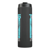 Transgender. Uw mening is niet nodig. Thermosbeker (Voorkant)