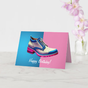 Transgender Verjaardag, 5 "x 7" Gevouwen Verjaarda Kaart