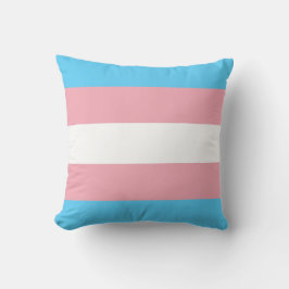 Transgender Vlag 16 x 16 Kussen
