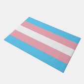 Transgender Vlag Deurmat (Schuin)