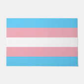 Transgender Vlag Deurmat (Voorkant)