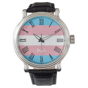 Transgender-vlag en Pride Watch Horloge