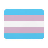 Transgender Vlag Flexibele Magneet (Horizontaal)