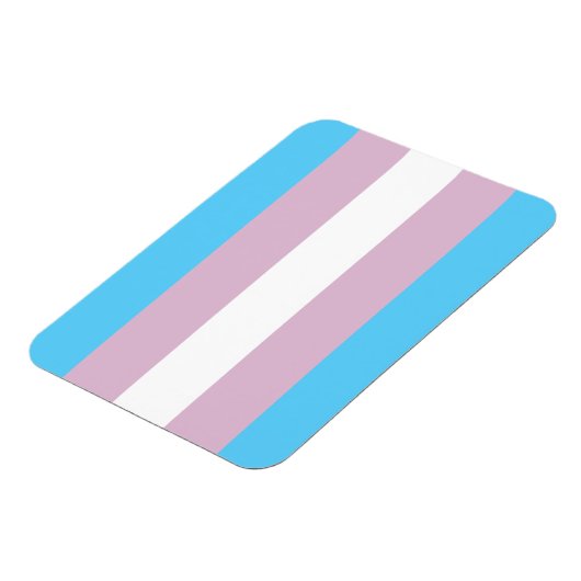 Transgender Vlag Flexibele Magneet (Linkerzijde)