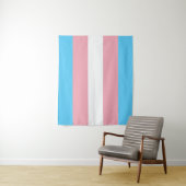 Transgender Vlag Medium Wandkleed (In situ)