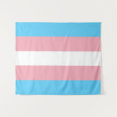 Transgender Vlag Medium Wandkleed (Voorkant (horizontaal))