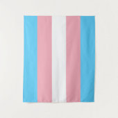 Transgender Vlag Medium Wandkleed (Voorkant)
