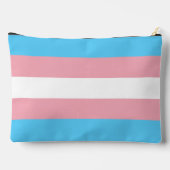 Transgender vlag met een aangepaste initiaal etui (Achterkant)