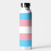 Transgender vlag & Pride gemeenschap / gender vlag Waterfles (Links)