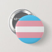 Transgender Vlag Ronde Button 5,7 Cm (Voorkant /achterkant)