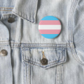 Transgender Vlag Ronde Button 5,7 Cm (In situ)