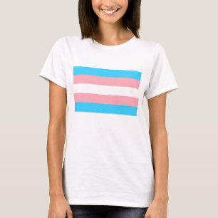 Transgender vlag t-shirt