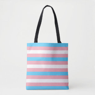 Transgender Vlag Tote Bag