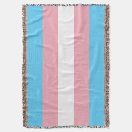 transgender vlag translgbt lgbtq homo lesbische ho deken (Voorkant Verticaal)