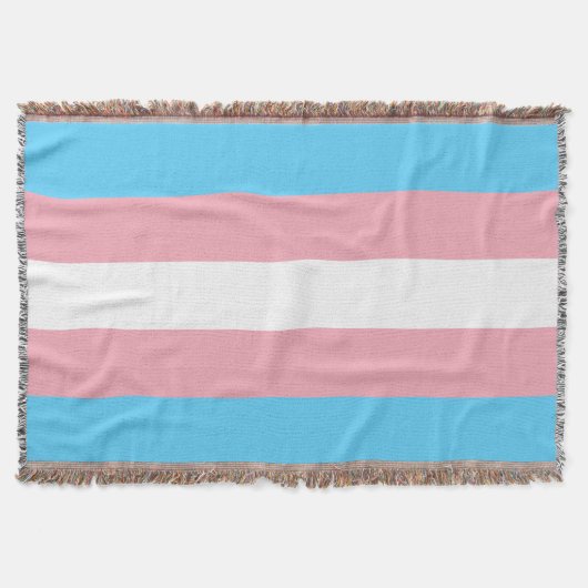 transgender vlag translgbt lgbtq homo lesbische ho deken (Voorkant)