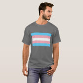Transgender Vlag Transseksuele Pride LGBT T-shirt (Voorkant volledig)