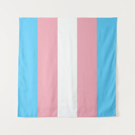 Transgender Vlag Vierkant Wandkleed