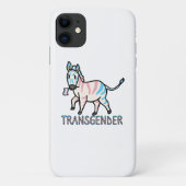 Transgender-Zebra Case-Mate iPhone Case (Achterkant)