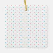 Transgenderkleur Keramisch Ornament (Voorkant)