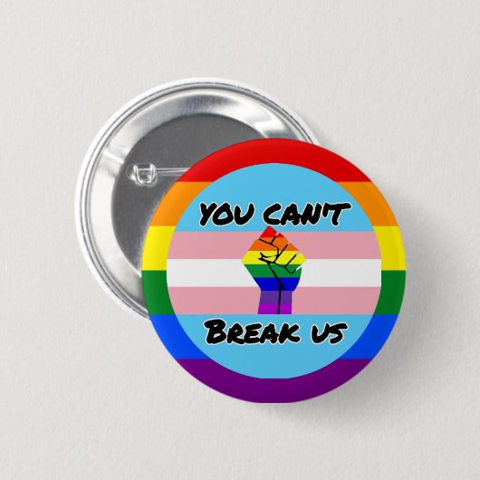 Transgendermacht Ronde Button 5,7 Cm (Voorkant /achterkant)