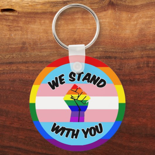 Transgenderondersteuning Sleutelhanger (Voorkant)