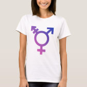Transgendersymbool T-shirt (Voorkant)